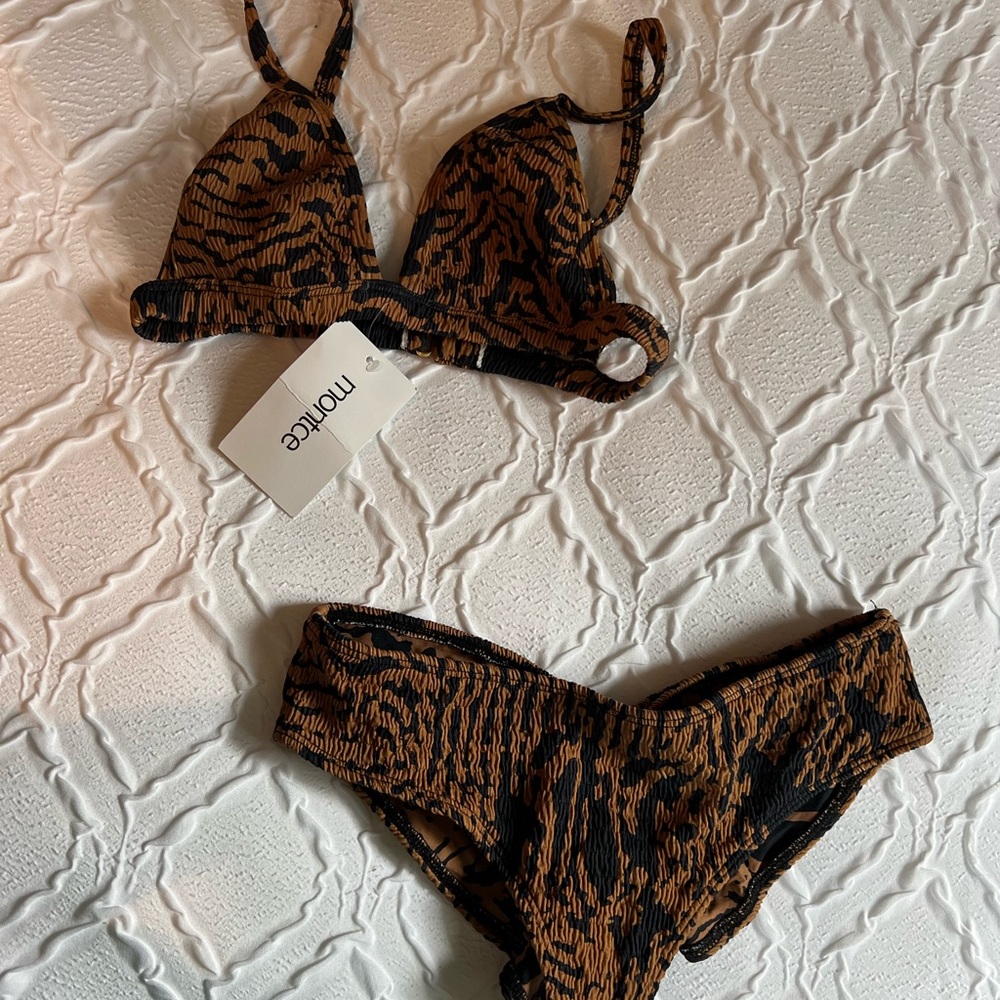 Montce Tiger Print Bikini Set